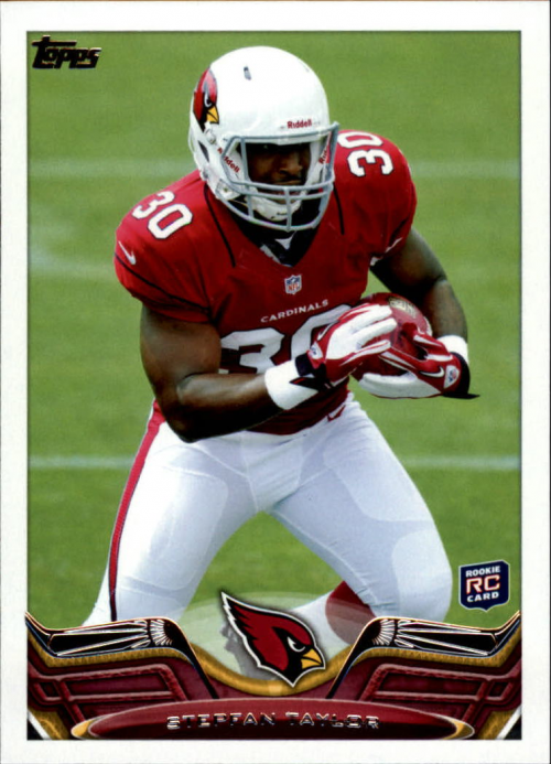 2013 Topps #74A Stepfan Taylor RC/(running to the right)