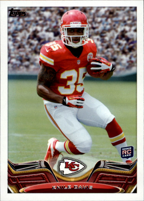 2013 Topps #322 Knile Davis RC
