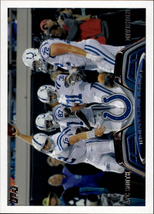2013 Topps #429 Indianapolis Colts/Andrew Luck/Reggie Wayne/Donald Brown/Jeffrey Linkenbach