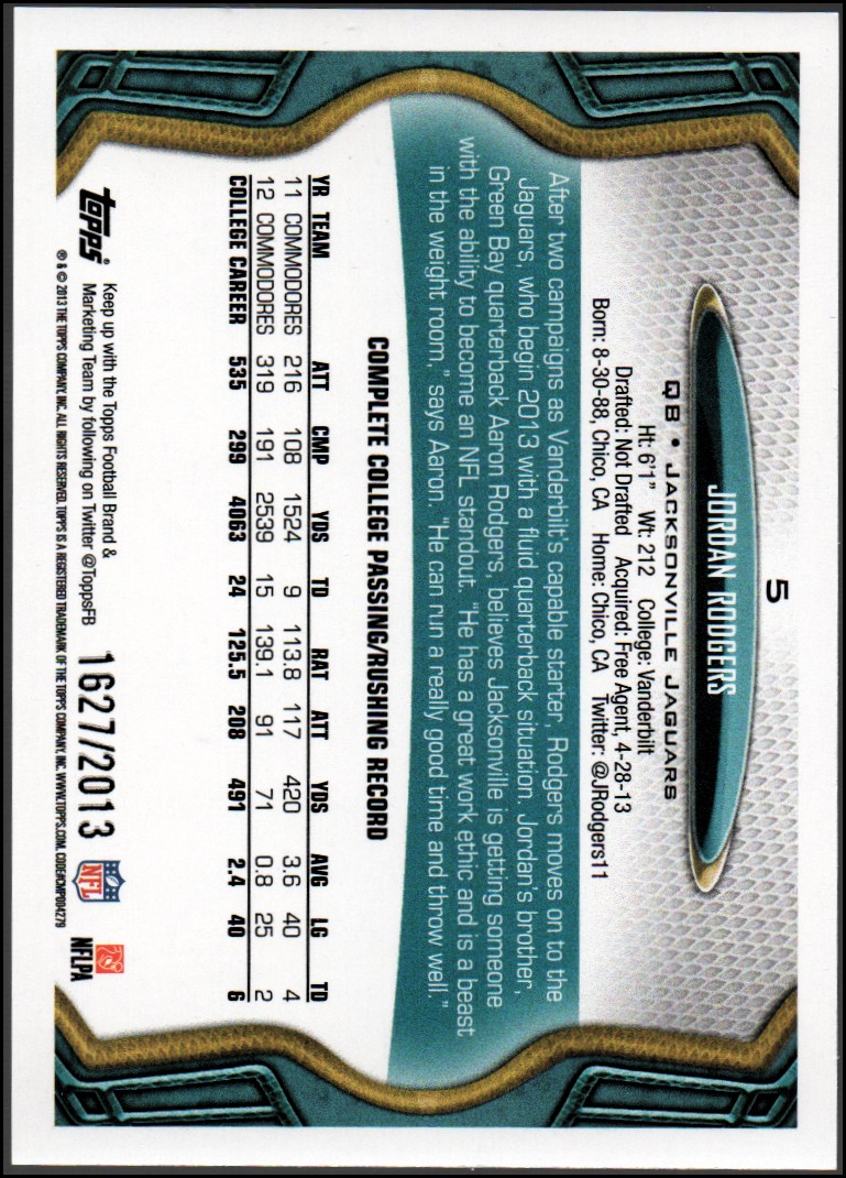 A1479- 2013 Topps Football Assorted Insert Cards -You Pick- 15+ FREE US SHIP - Picture 218 of 252