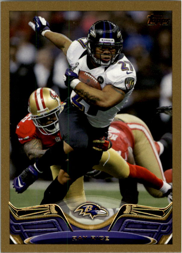 2013 Topps Gold #80 Ray Rice