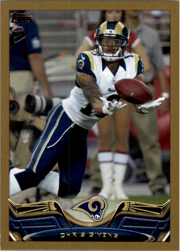 2013 Topps Gold #252 Chris Givens