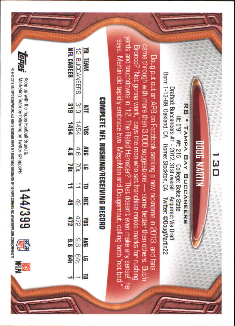 A1479- 2013 Topps Football Assorted Insert Cards -You Pick- 15+ FREE US SHIP - Picture 238 of 252