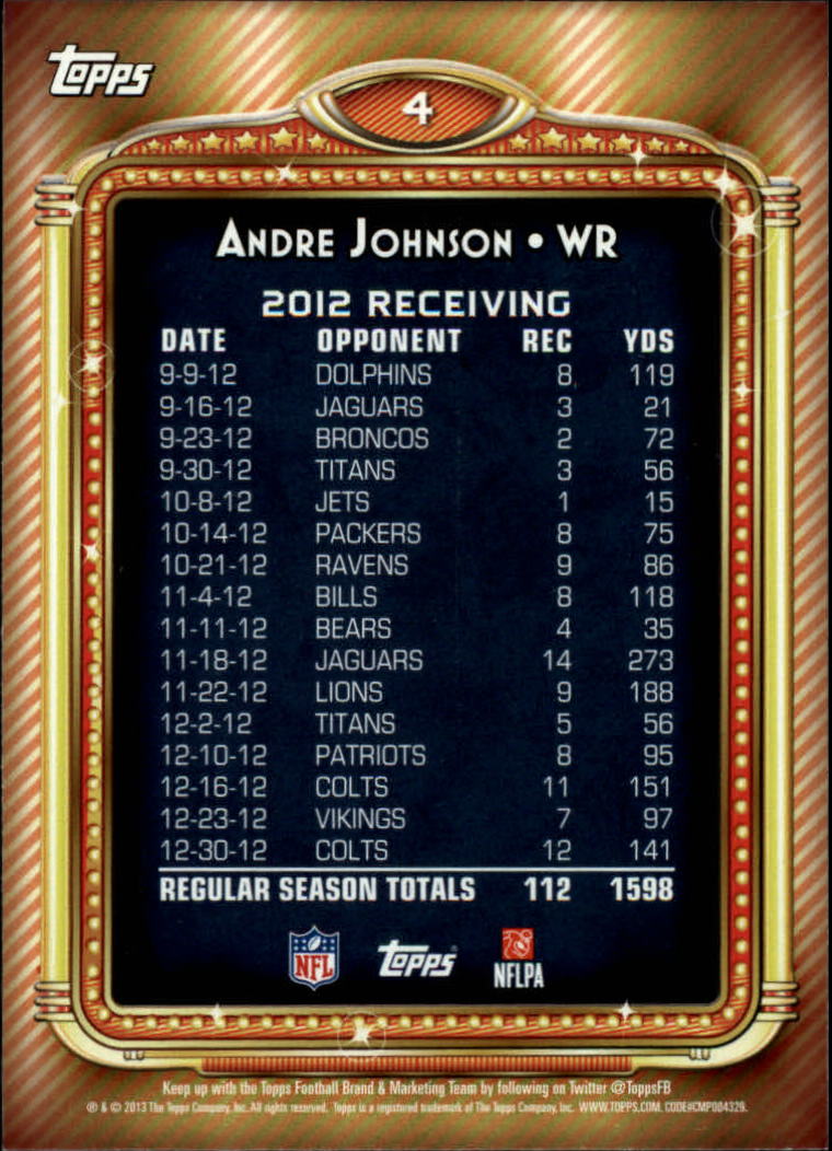 A1479- 2013 Topps Football Assorted Insert Cards -You Pick- 15+ FREE US SHIP - Picture 182 of 252