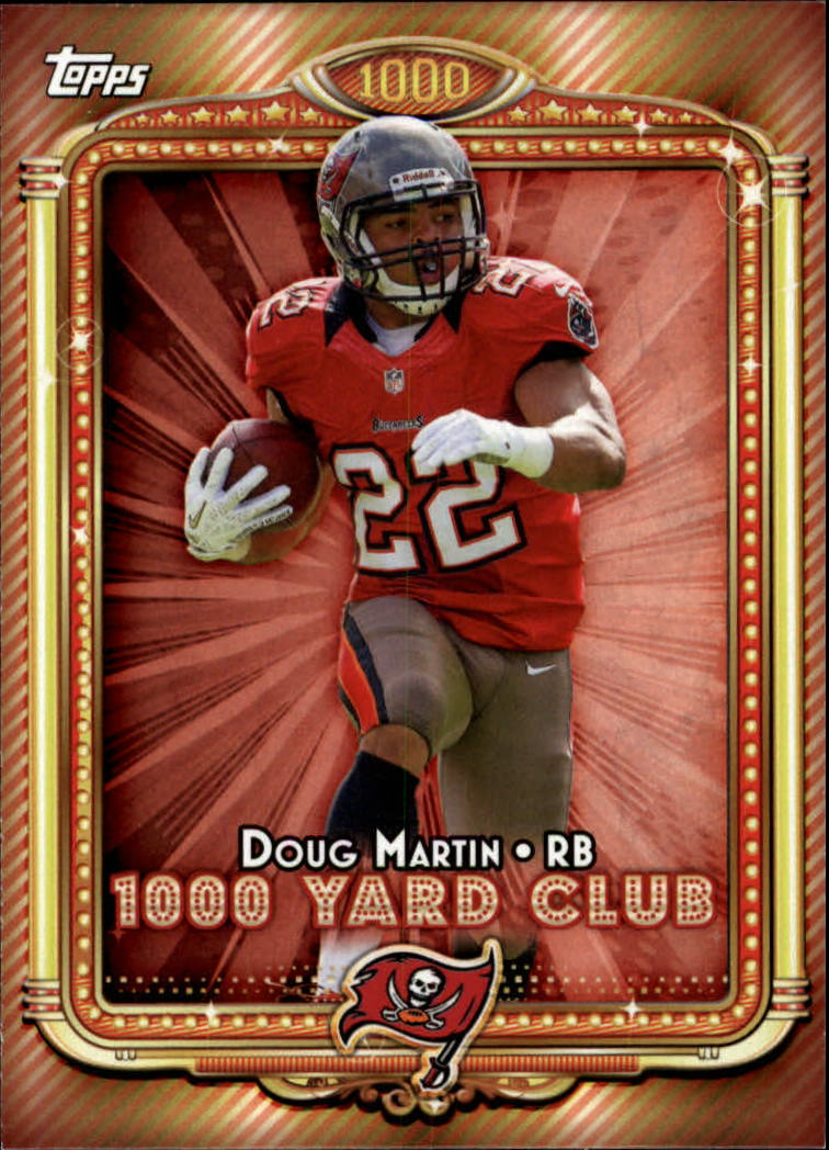 2013 Topps 1000 Yard Club #8 Doug Martin