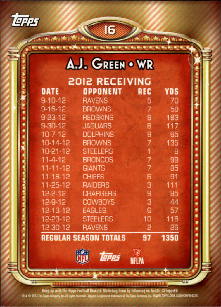 A1479- 2013 Topps Football Assorted Insert Cards -You Pick- 15+ FREE US SHIP - Picture 113 of 252