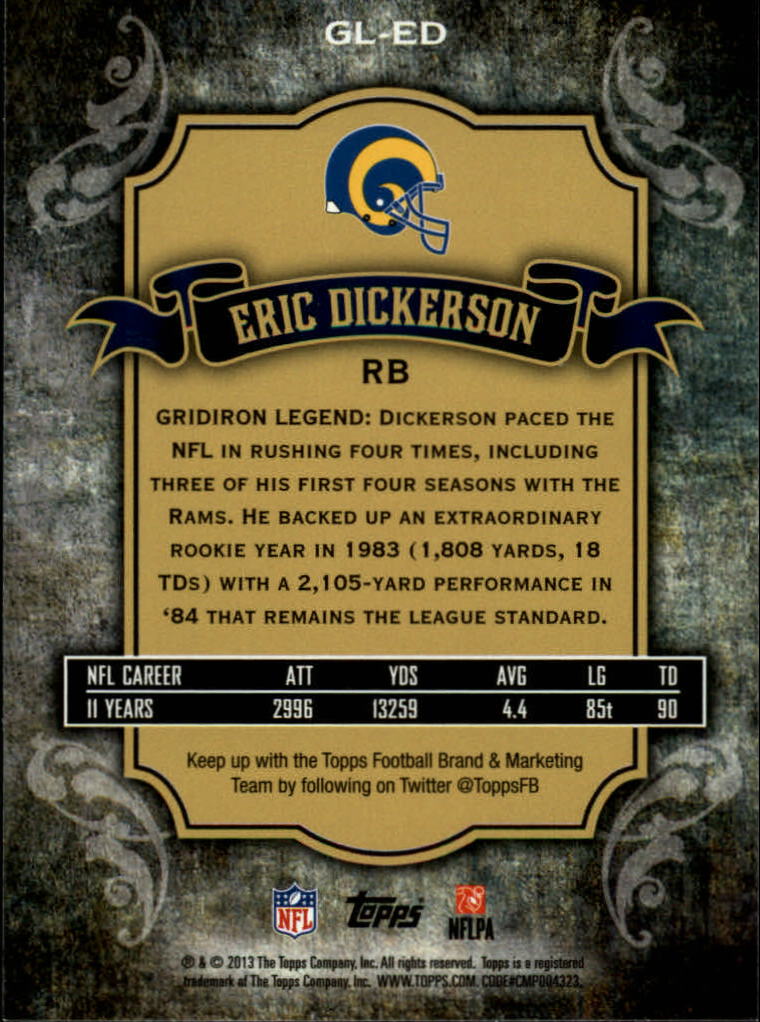 A1479- 2013 Topps Football Assorted Insert Cards -You Pick- 15+ FREE US SHIP - Picture 127 of 252