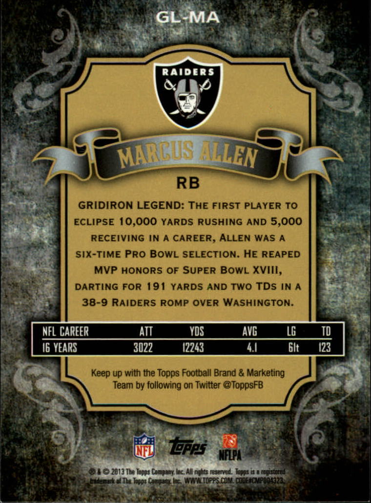 A1479- 2013 Topps Football Assorted Insert Cards -You Pick- 15+ FREE US SHIP - Picture 198 of 252