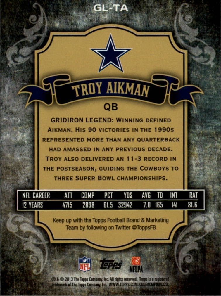 A1479- 2013 Topps Football Assorted Insert Cards -You Pick- 15+ FREE US SHIP - Picture 216 of 252