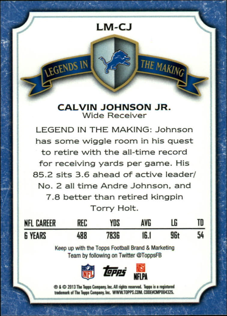 A1479- 2013 Topps Football Assorted Insert Cards -You Pick- 15+ FREE US SHIP - Picture 141 of 252