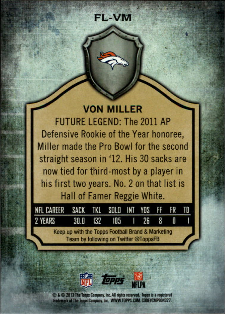 A1479- 2013 Topps Football Assorted Insert Cards -You Pick- 15+ FREE US SHIP - Picture 85 of 252