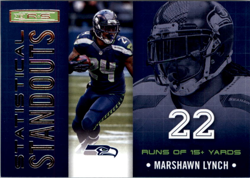 2013 Rookies and Stars Statistical Standouts #6 Marshawn Lynch