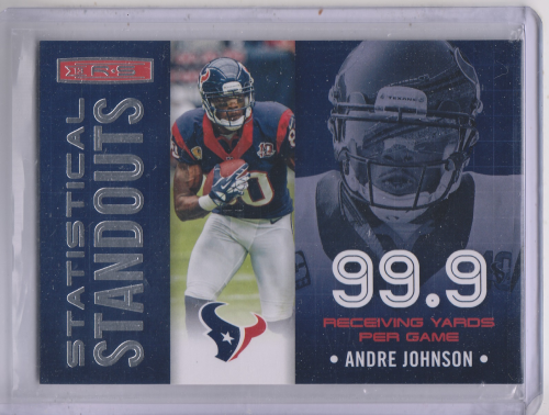 2013 Rookies and Stars Statistical Standouts #8 Andre Johnson