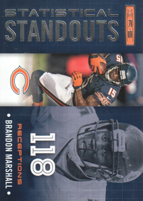 2013 Rookies and Stars Statistical Standouts #9 Brandon Marshall