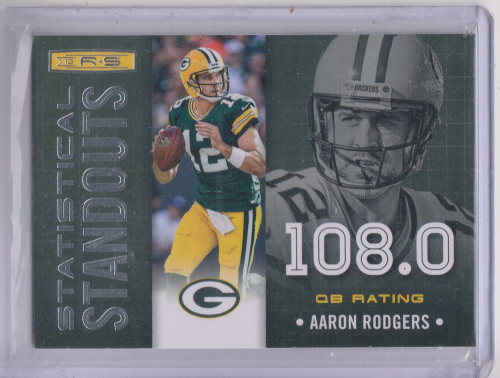 2013 Rookies and Stars Statistical Standouts #10 Aaron Rodgers
