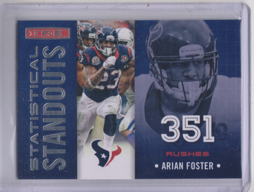2013 Rookies and Stars Statistical Standouts #13 Arian Foster