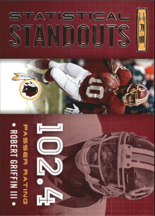 2013 Rookies and Stars Statistical Standouts #24 Robert Griffin III