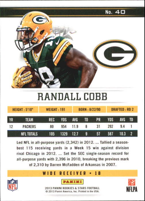 A6818- 2013 Rookies and Stars FB Parallel Cards -You Pick- 15+ FREE US SHIP - Picture 48 of 253