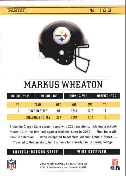 A6818- 2013 Rookies and Stars FB Parallel Cards -You Pick- 15+ FREE US SHIP - Picture 205 of 253