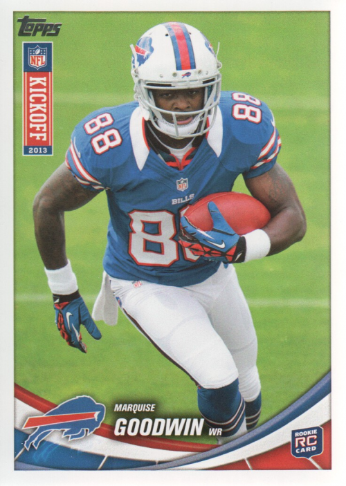 2013 Topps Kickoff #22 Marquise Goodwin