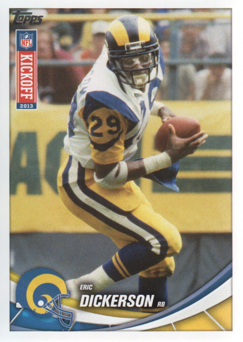 2013 Topps Kickoff #42 Eric Dickerson