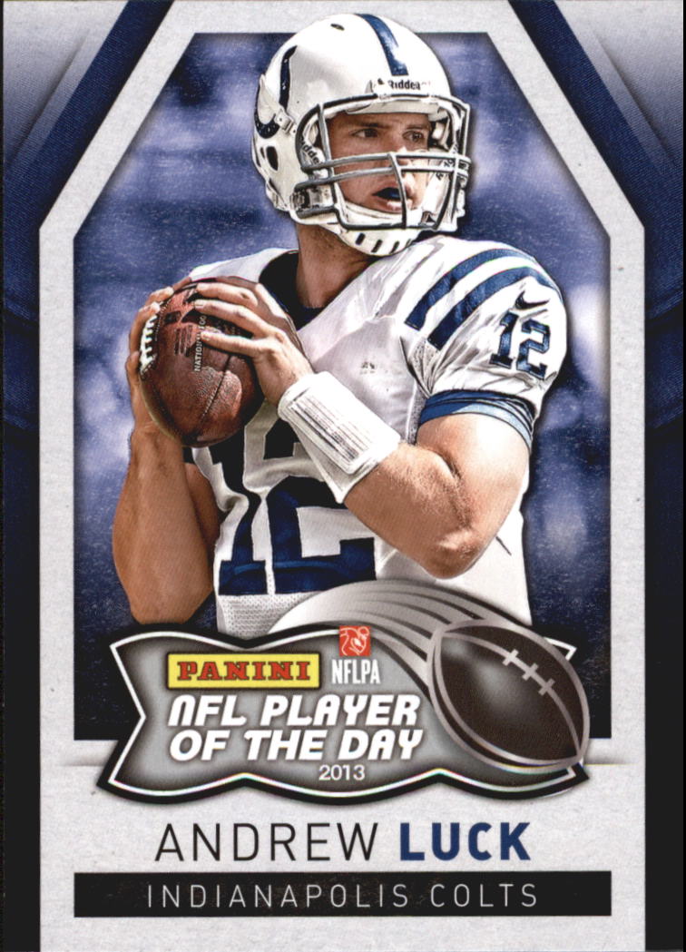2013 Panini Player of the Day #6 Andrew Luck