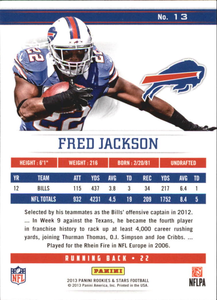 A4731- 2013 Rookies and Stars Longevity FB 1-100 -You Pick- 15+ FREE US SHIP - Picture 25 of 163