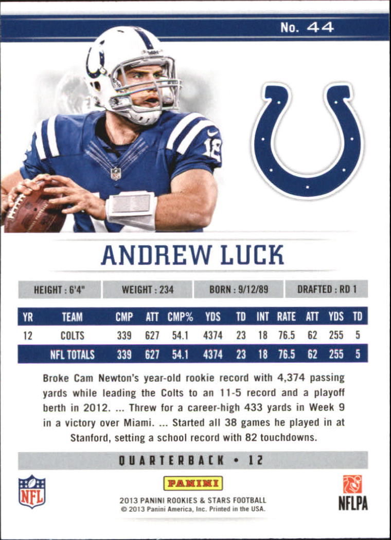 A4731- 2013 Rookies and Stars Longevity FB 1-100 -You Pick- 15+ FREE US SHIP - Picture 71 of 163
