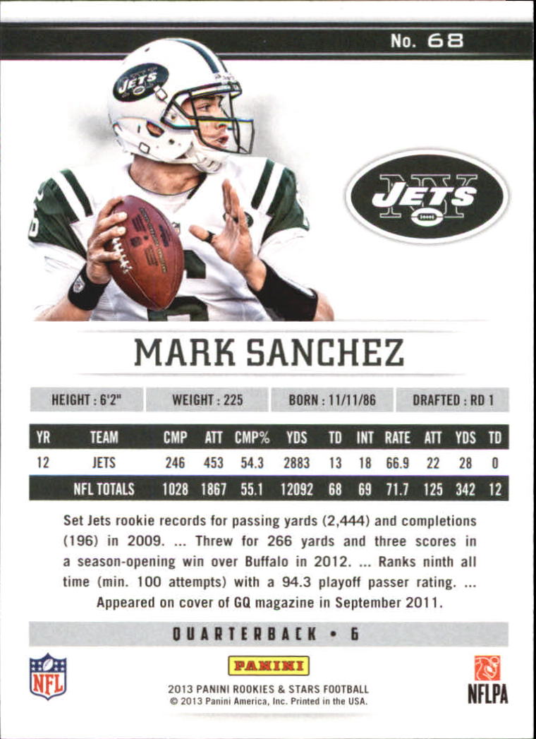 A4731- 2013 Rookies and Stars Longevity FB 1-100 -You Pick- 15+ FREE US SHIP - Picture 113 of 163