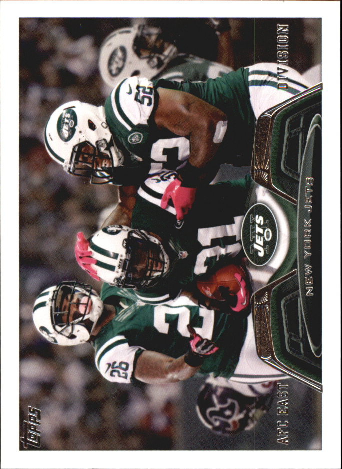 2013 Topps Mini #106 New York Jets/Antonio Cromartie/David Harris/Ellis Lankster