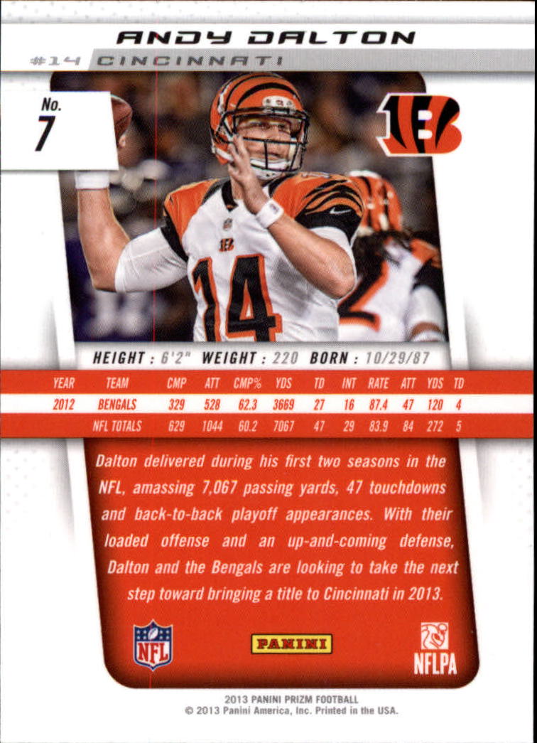 A7470- 2013 Panini Prizm FB Cards 1-300 +Rookies -You Pick- 15+ FREE US SHIP - Picture 13 of 445