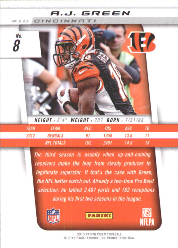 A7470- 2013 Panini Prizm FB Cards 1-300 +Rookies -You Pick- 15+ FREE US SHIP - Picture 15 of 445
