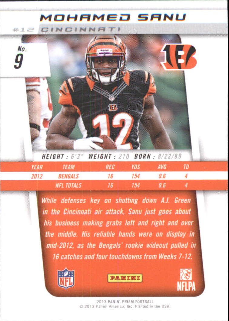 A7470- 2013 Panini Prizm FB Cards 1-300 +Rookies -You Pick- 15+ FREE US SHIP - Picture 17 of 445