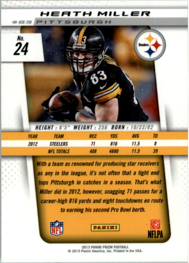 A7470- 2013 Panini Prizm FB Cards 1-300 +Rookies -You Pick- 15+ FREE US SHIP - Picture 43 of 445