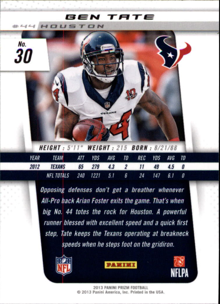 A7470- 2013 Panini Prizm FB Cards 1-300 +Rookies -You Pick- 15+ FREE US SHIP - Picture 53 of 445