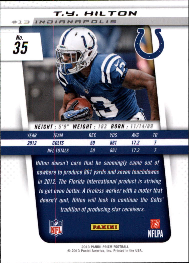 A7470- 2013 Panini Prizm FB Cards 1-300 +Rookies -You Pick- 15+ FREE US SHIP - Picture 63 of 445