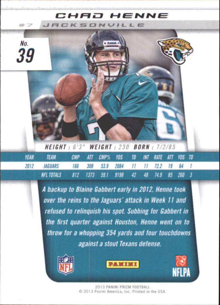 A7470- 2013 Panini Prizm FB Cards 1-300 +Rookies -You Pick- 15+ FREE US SHIP - Picture 71 of 445