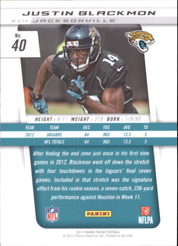 A7470- 2013 Panini Prizm FB Cards 1-300 +Rookies -You Pick- 15+ FREE US SHIP - Picture 73 of 445