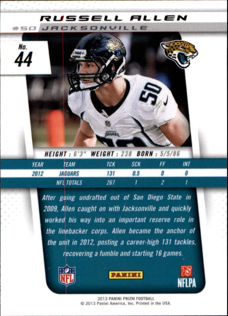 A7470- 2013 Panini Prizm FB Cards 1-300 +Rookies -You Pick- 15+ FREE US SHIP - Picture 79 of 445