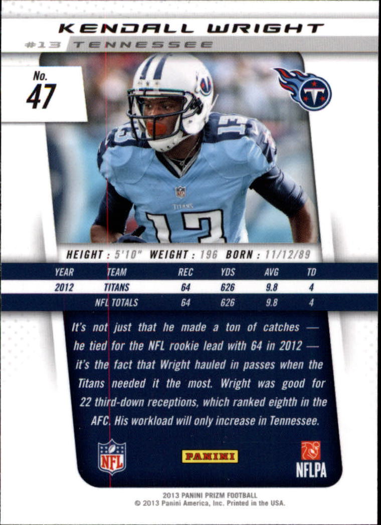 A7470- 2013 Panini Prizm FB Cards 1-300 +Rookies -You Pick- 15+ FREE US SHIP - Picture 85 of 445