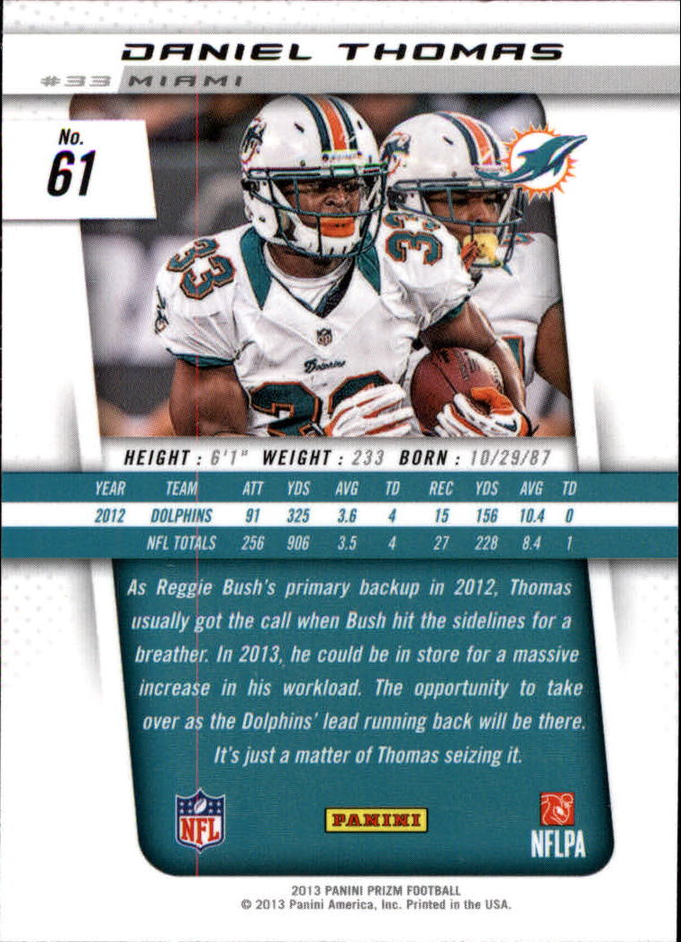 A7470- 2013 Panini Prizm FB Cards 1-300 +Rookies -You Pick- 15+ FREE US SHIP - Picture 111 of 445