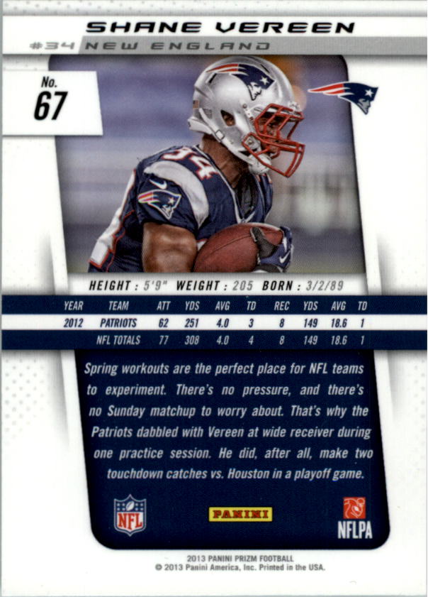 A7470- 2013 Panini Prizm FB Cards 1-300 +Rookies -You Pick- 15+ FREE US SHIP - Picture 121 of 445