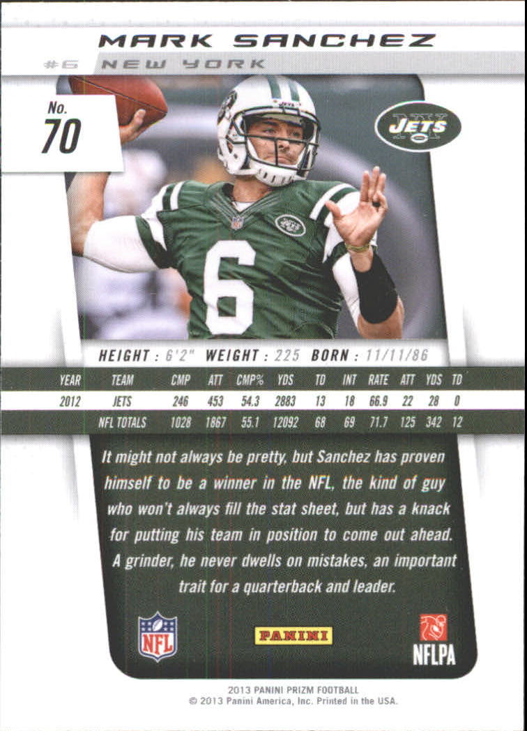 A7470- 2013 Panini Prizm FB Cards 1-300 +Rookies -You Pick- 15+ FREE US SHIP - Picture 125 of 445