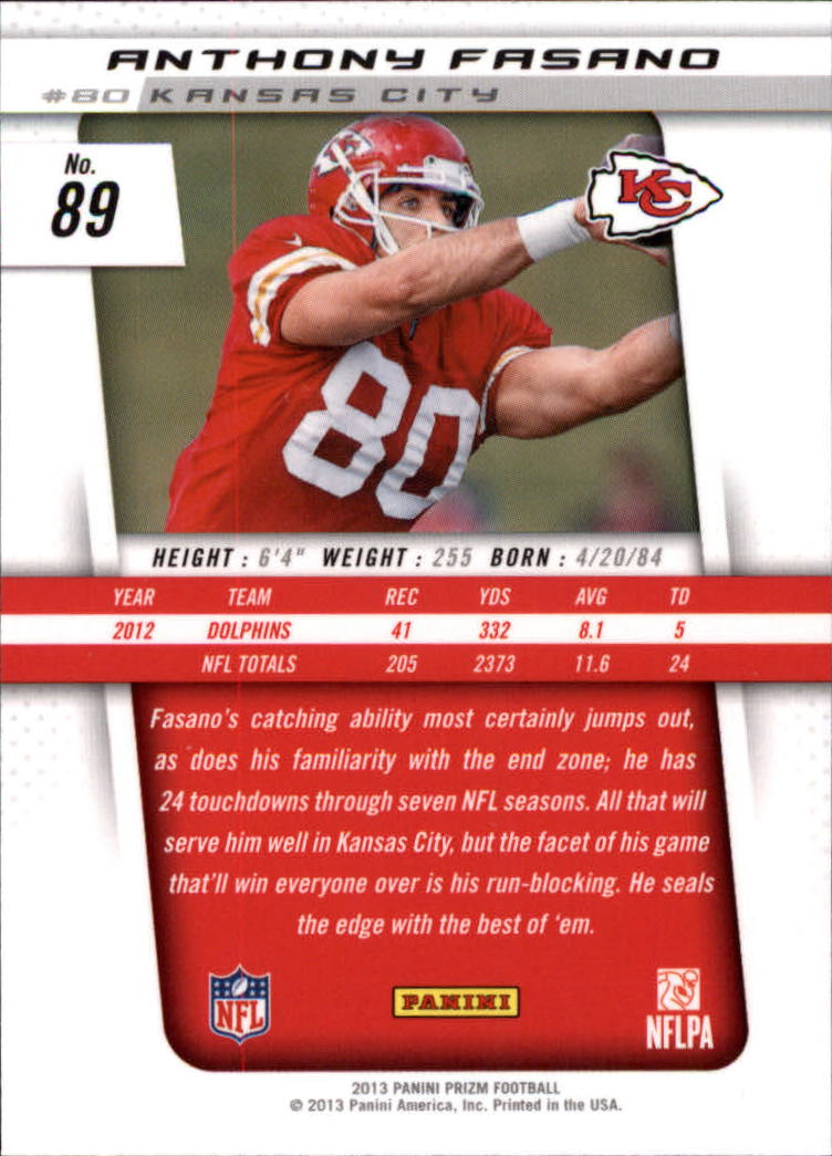 A7470- 2013 Panini Prizm FB Cards 1-300 +Rookies -You Pick- 15+ FREE US SHIP - Picture 157 of 445