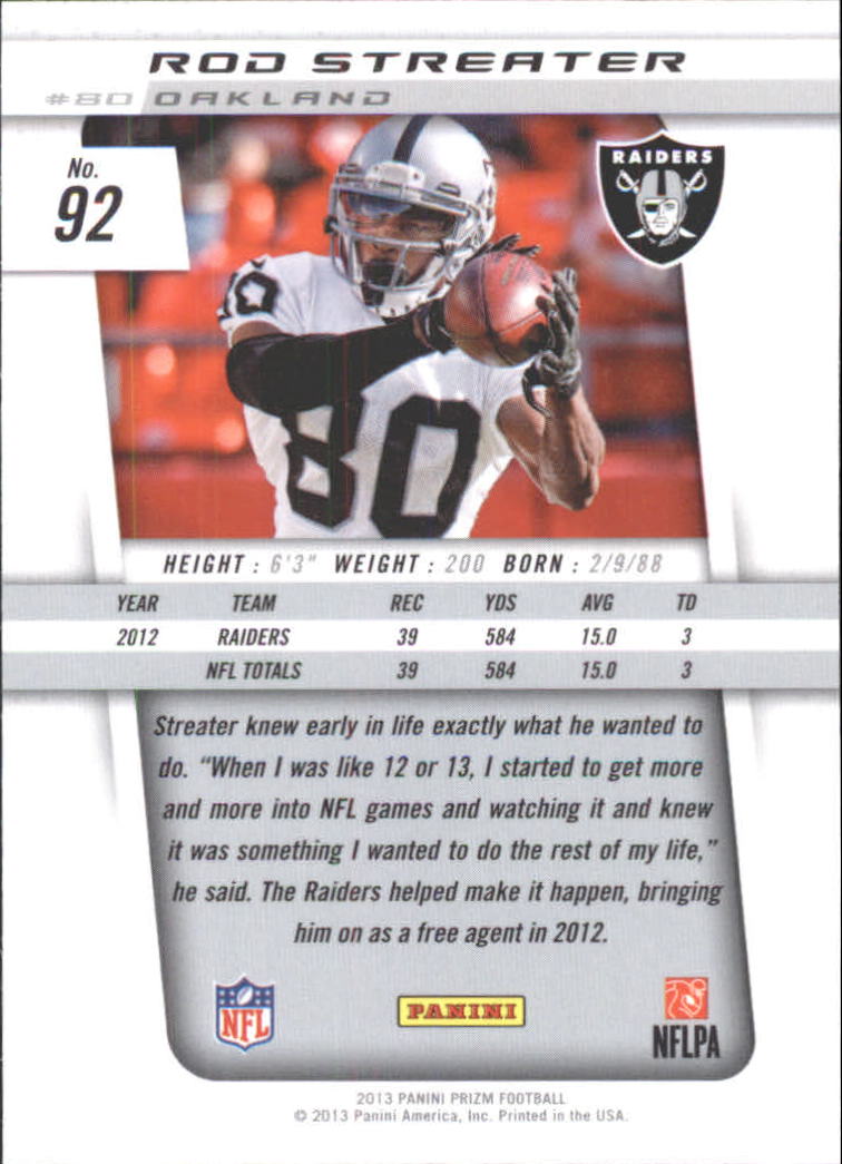 A7470- 2013 Panini Prizm FB Cards 1-300 +Rookies -You Pick- 15+ FREE US SHIP - Picture 163 of 445