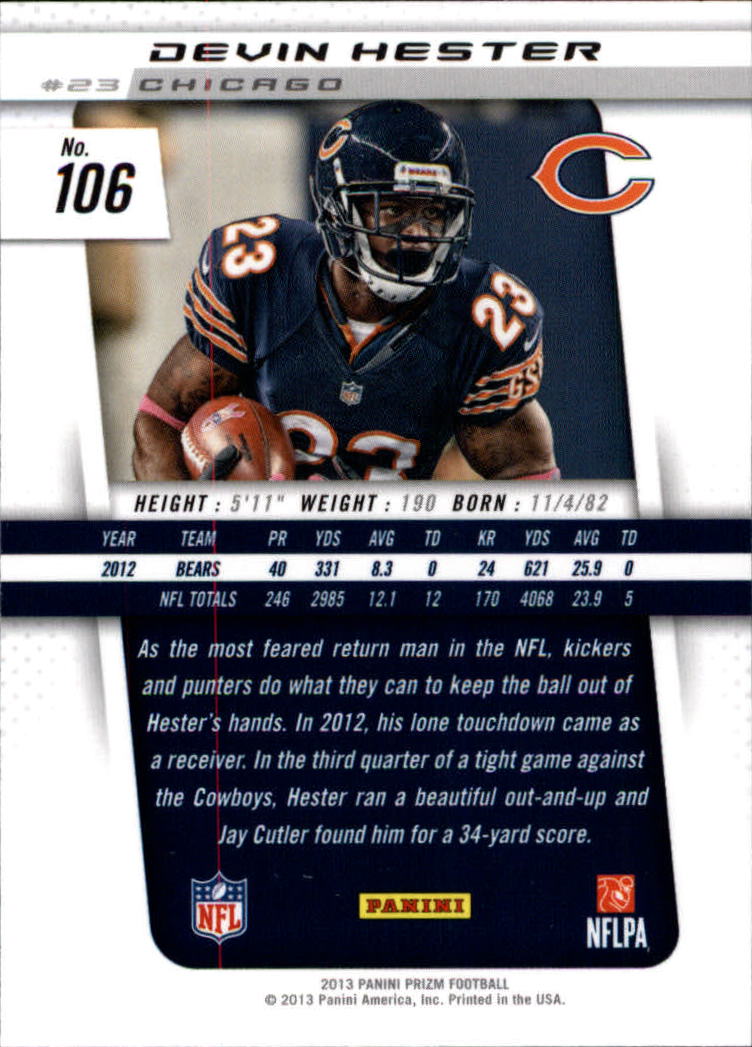 A7470- 2013 Panini Prizm FB Cards 1-300 +Rookies -You Pick- 15+ FREE US SHIP - Picture 187 of 445