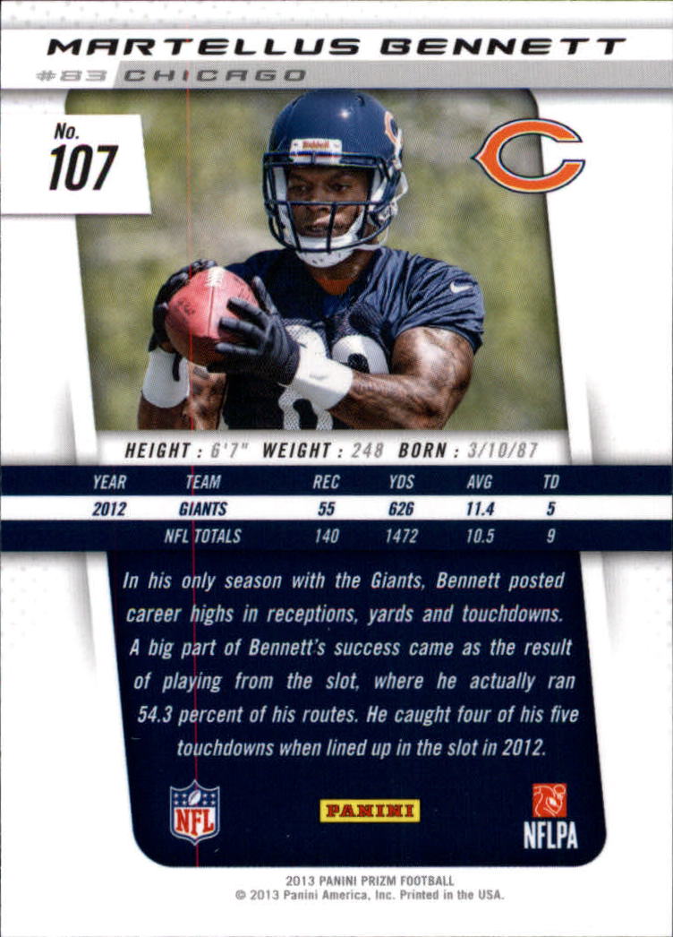 A7470- 2013 Panini Prizm FB Cards 1-300 +Rookies -You Pick- 15+ FREE US SHIP - Picture 189 of 445