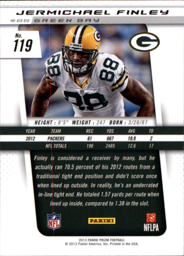 A7470- 2013 Panini Prizm FB Cards 1-300 +Rookies -You Pick- 15+ FREE US SHIP - Picture 205 of 445