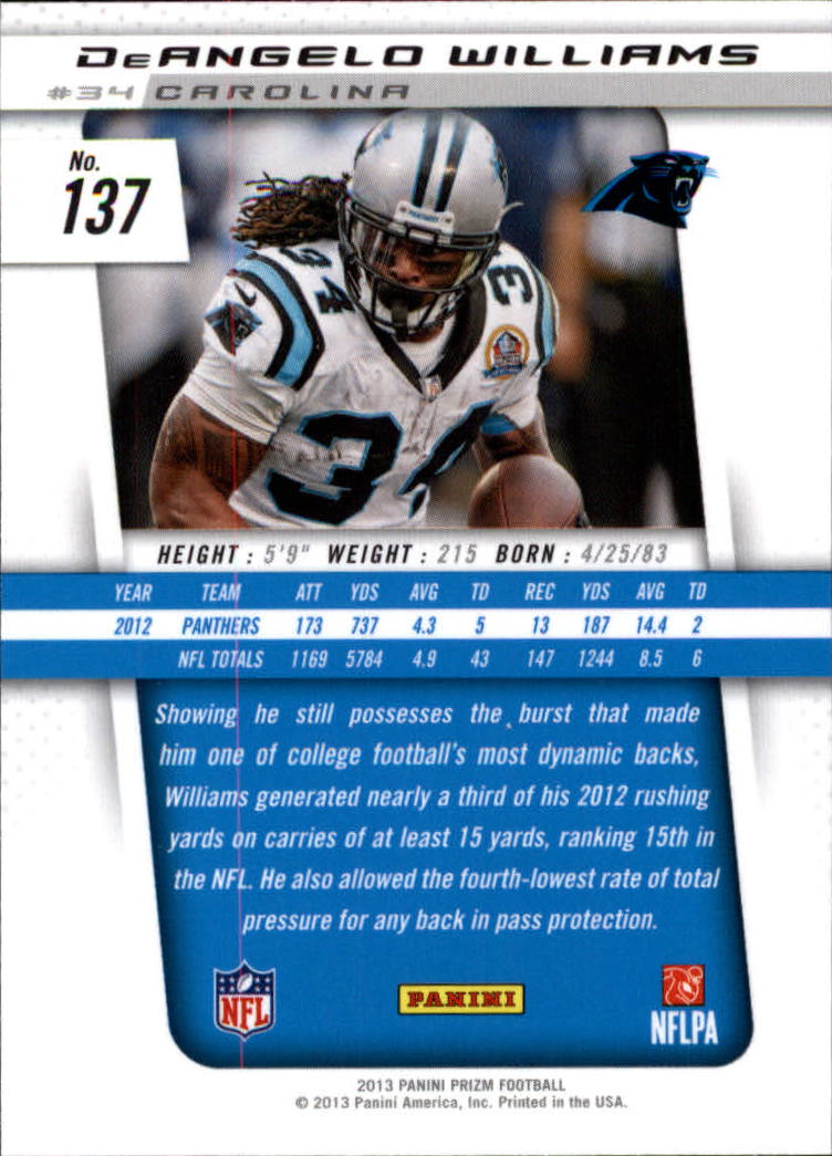 A7470- 2013 Panini Prizm FB Cards 1-300 +Rookies -You Pick- 15+ FREE US SHIP - Picture 235 of 445
