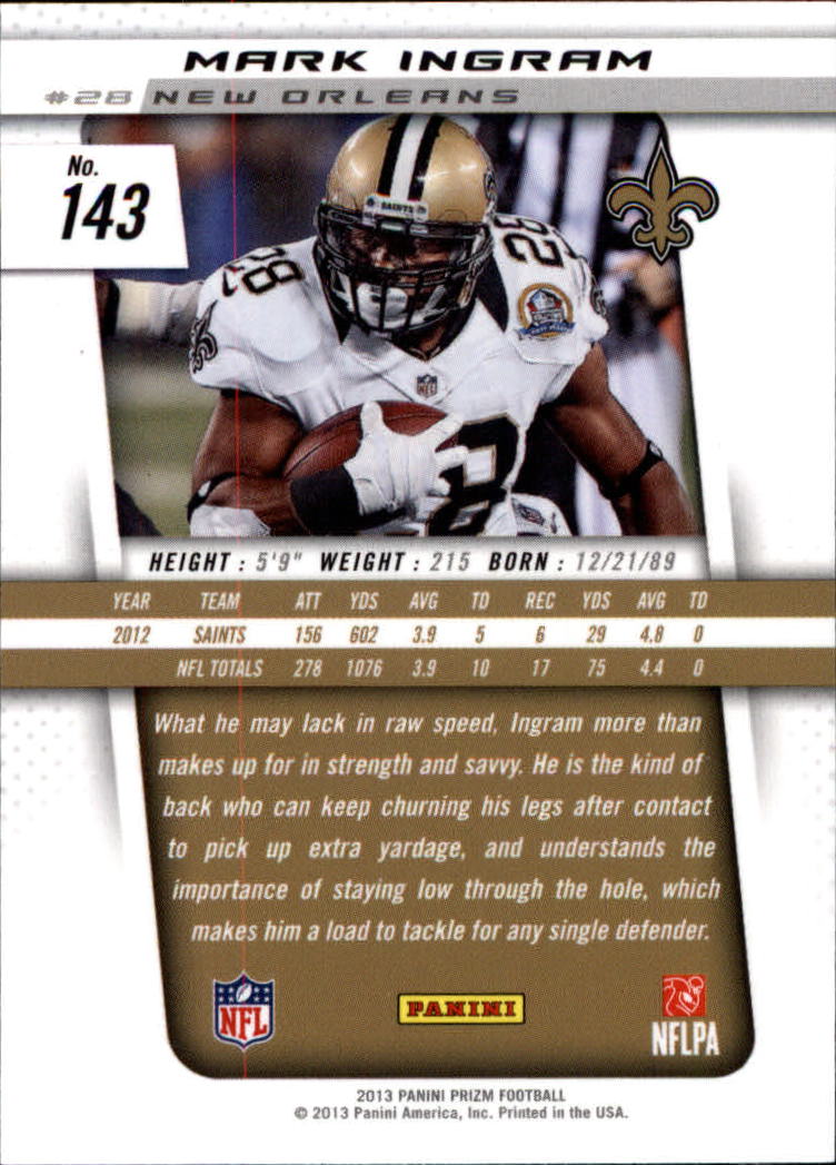 A7470- 2013 Panini Prizm FB Cards 1-300 +Rookies -You Pick- 15+ FREE US SHIP - Picture 243 of 445